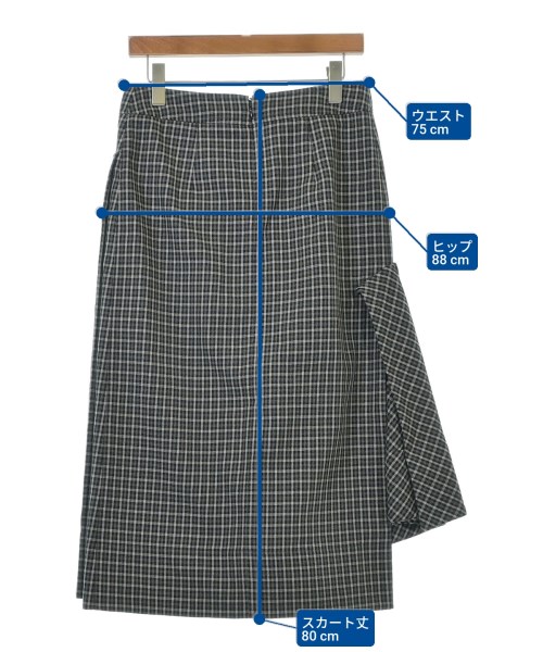 MARNI（マルニ）ロング・マキシ丈スカート グレー サイズ:40(M位) レディース/2200624458050