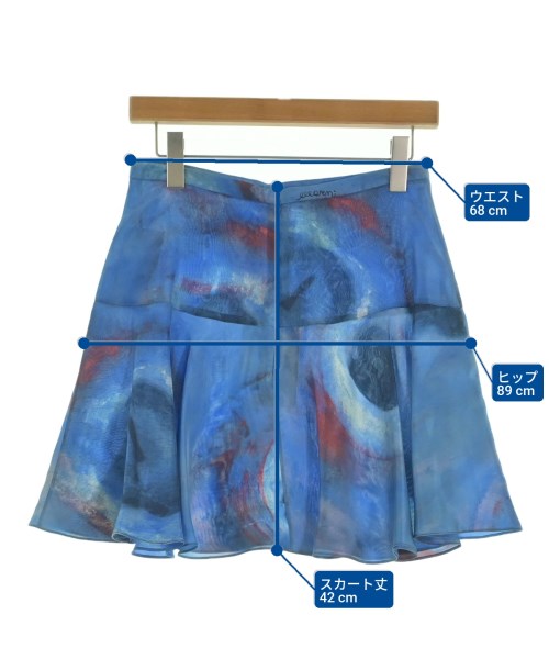 MARNI（マルニ）ミニスカート 青 サイズ:38(S位) レディース/2200640106041