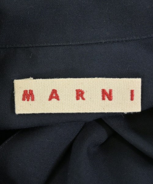 MARNI（マルニ）カジュアルシャツ 紺 サイズ:48(L位) メンズ/2200640301040
