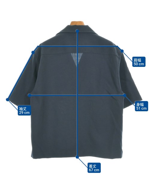 MARNI（マルニ）カジュアルシャツ 紺 サイズ:48(L位) メンズ/2200640301040