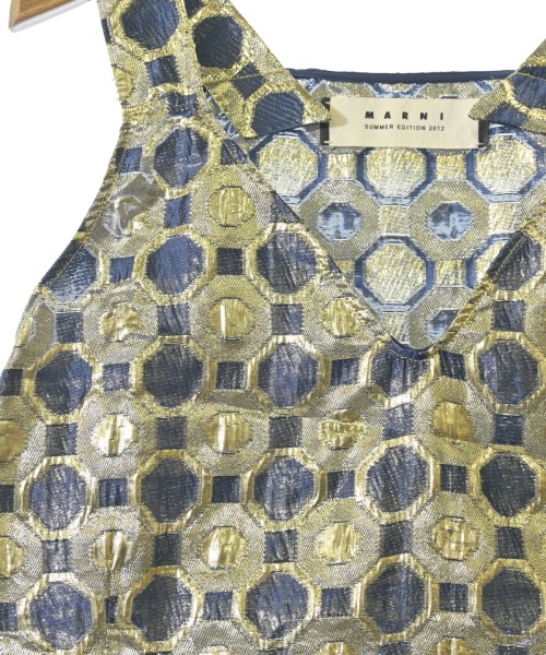 MARNI（マルニ）ワンピース ゴールド サイズ:-(S位) レディース/2200627501241