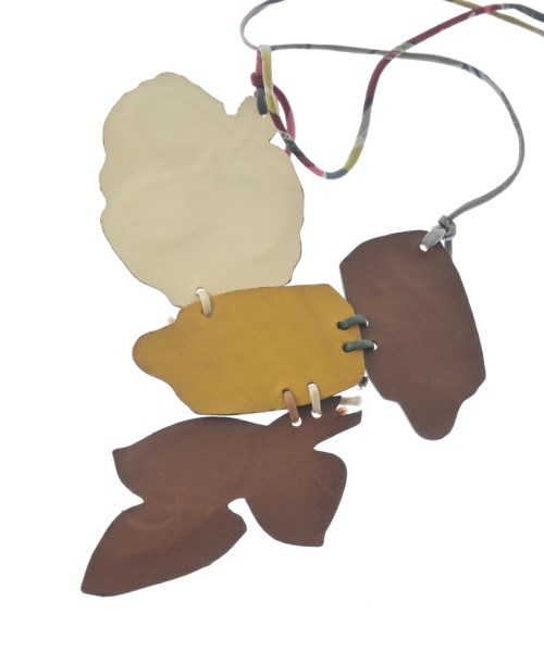 MARNI（マルニ）ネックレス 茶 サイズ:- レディース/2200627501753