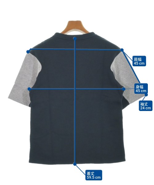 MARNI（マルニ）Tシャツ・カットソー 紺 サイズ:44(S位) メンズ/2200627521225