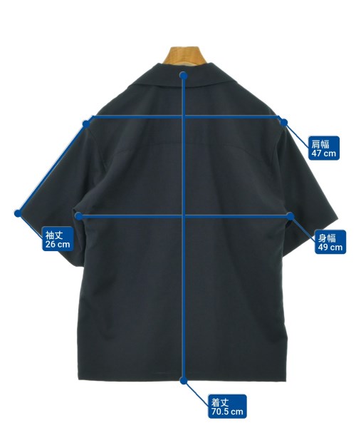 MARNI（マルニ）カジュアルシャツ 紺 サイズ:44(S位) メンズ/2200639525099