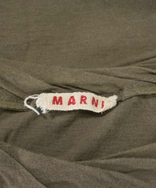 MARNI（マルニ）Tシャツ・カットソー カーキ サイズ:38(S位) レディース/2200630068045