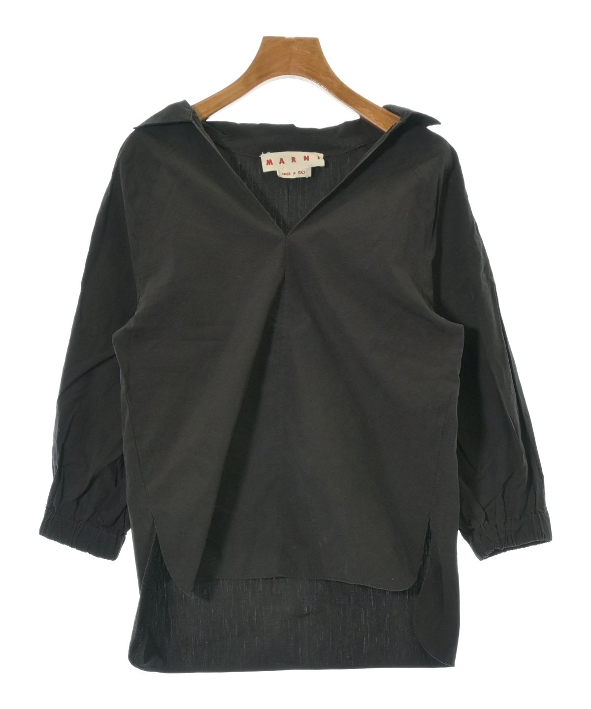 MARNI（マルニ）カジュアルシャツ 茶 サイズ:36(XS位) レディース