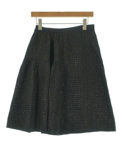 MARNI(マルニ)ひざ丈スカート 黒 サイズ:38(S位)/2200626936716