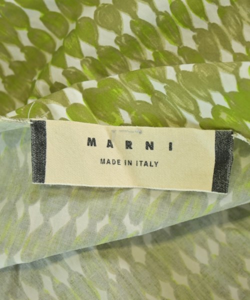 MARNI（マルニ）ブラウス 緑 サイズ:42(M位) レディース/2200632362028