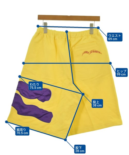 MARNI（マルニ）ショートパンツ 黄 サイズ:46(M位) メンズ/2200642491039