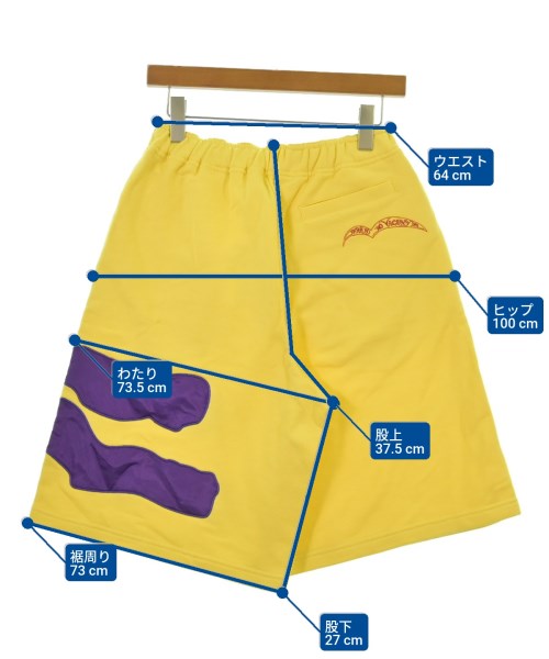 MARNI（マルニ）ショートパンツ 黄 サイズ:44(S位) メンズ/2200642491053