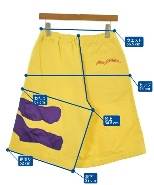 MARNI（マルニ）ショートパンツ 黄 サイズ:44(S位) メンズ/2200642491060