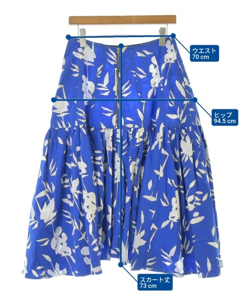 MARNI（マルニ）ロング・マキシ丈スカート 青 サイズ:40(M位) レディース/2200642504081