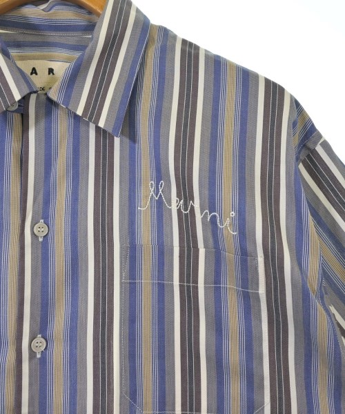 MARNI（マルニ）カジュアルシャツ 茶 サイズ:48(L位) メンズ/2200639631127