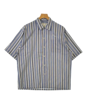 正規品　メンズマルニ　marni 48 夏素材 MARNI（マルニ）カジュアルシャツ 茶 サイズ:48(L位) メンズ