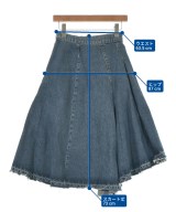 MARNI（マルニ）ひざ丈スカート 青 サイズ:38(S位) レディース/2200626461041