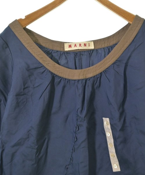 MARNI（マルニ）ブラウス 紺 サイズ:42(M位) レディース/2200633199067