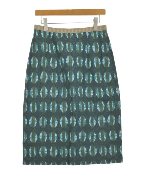 MARNI（マルニ）ひざ丈スカート 緑 サイズ:42(M位) レディース/2200632493029