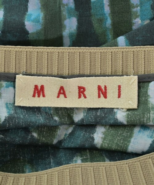 MARNI（マルニ）ひざ丈スカート 緑 サイズ:42(M位) レディース/2200632493029