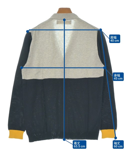 MARNI（マルニ）カーディガン 紺 サイズ:44(S位) メンズ/2200632927302