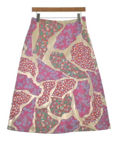 MARNI（マルニ）ロング・マキシ丈スカート ピンク サイズ:42(M位) レディース/2200641084034