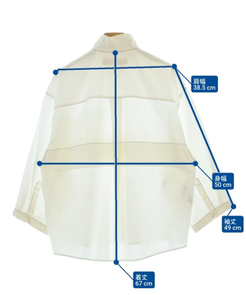 MARNI（マルニ）カジュアルシャツ 白 サイズ:38(S位) レディース/2200625163649