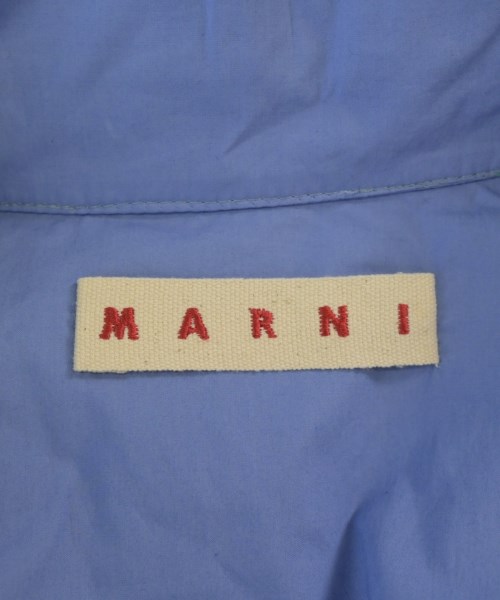 MARNI（マルニ）カジュアルシャツ 青 サイズ:38(S位) レディース/2200625163656