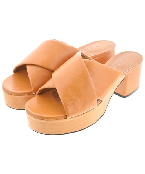 MARNI(マルニ)サンダル 茶 サイズ:EU37(23.5cm位)/2200644613965