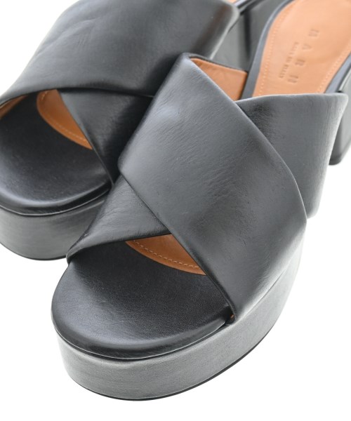 MARNI（マルニ）サンダル 黒 サイズ:EU39(25.5cm位) レディース/2200644615631