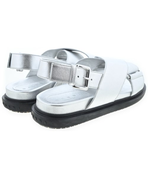 MARNI（マルニ）サンダル シルバー サイズ:EU36(22.5cm位) レディース/2200644748742