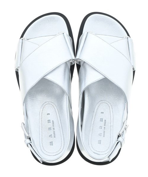 MARNI（マルニ）サンダル シルバー サイズ:EU36(22.5cm位) レディース/2200644748742