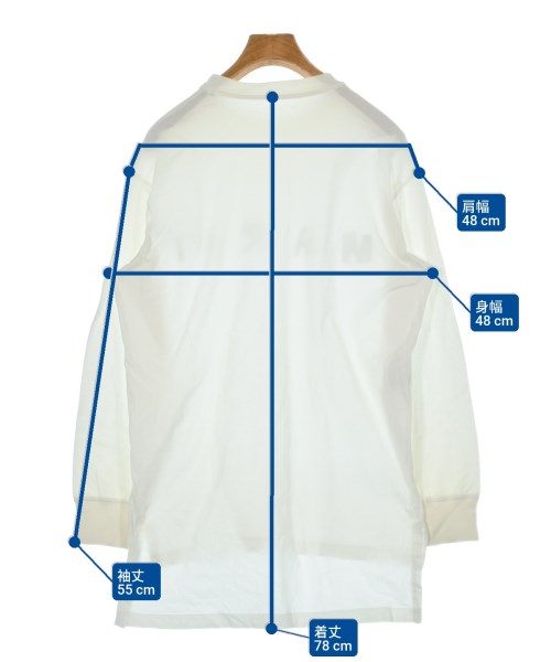 MARNI（マルニ）Tシャツ・カットソー 白 サイズ:36(XS位) レディース/2200644784016