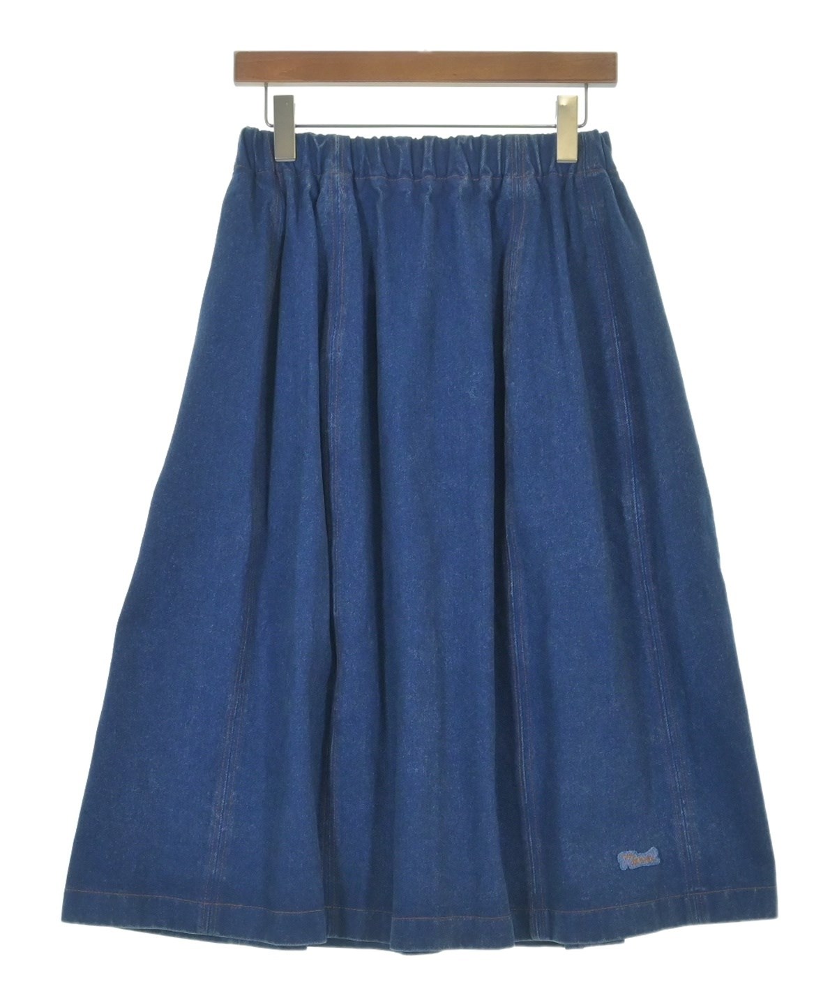 MARNI（マルニ）ひざ丈スカート 青 サイズ:38(S位) レディース