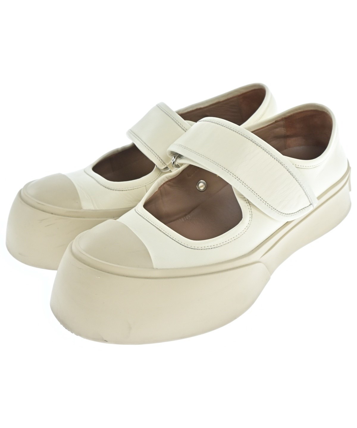 MARNI（マルニ）サンダル 白 サイズ:39(25cm位) レディース