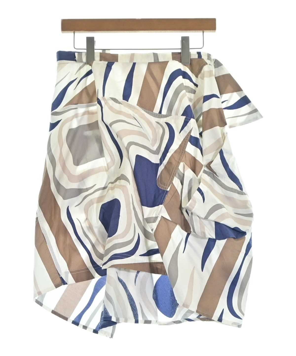MARNI（マルニ）ひざ丈スカート 白 サイズ:40(M位) レディース