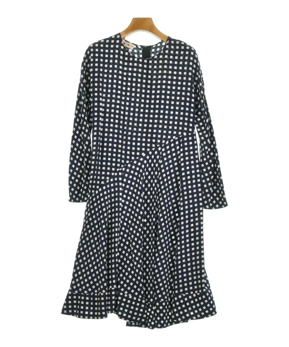 ＼半額SALE／ MARNI（マルニ）ワンピース 紺 サイズ:36(XS位) レディース ワンピース