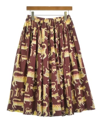 美品 MARNI 花柄 膝丈スカート 裏地なし ピンク サイズ38*SC63 美品 MARNI 花柄 膝丈スカート 裏地なし ピンク サイズ38*SC63