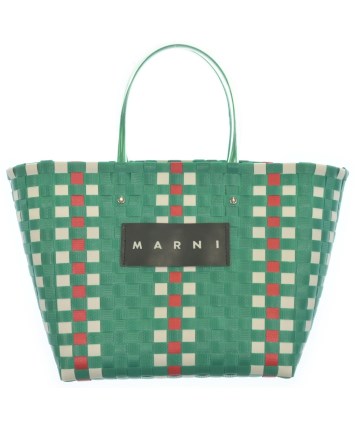 MARNI（マルニ）トートバッグ 緑 サイズ:- レディース