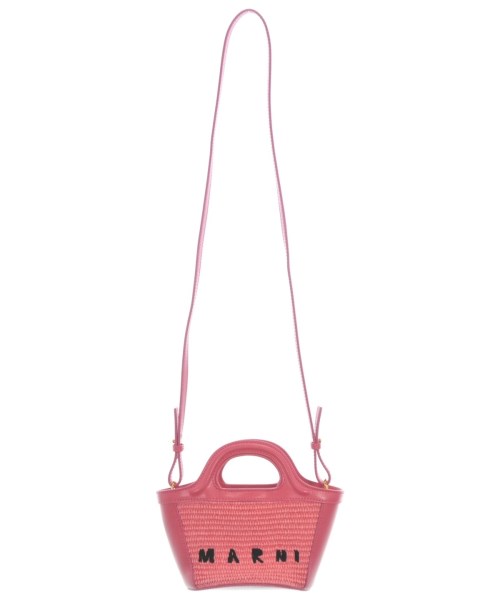 MARNI（マルニ）かごバッグ ピンク サイズ:- レディース/2200597444128