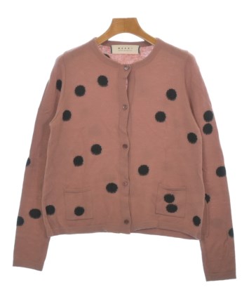 MARNI コーラルピンク カーディガン　美品 MARNI（マルニ）カーディガン ピンク サイズ:38(S位) レディース