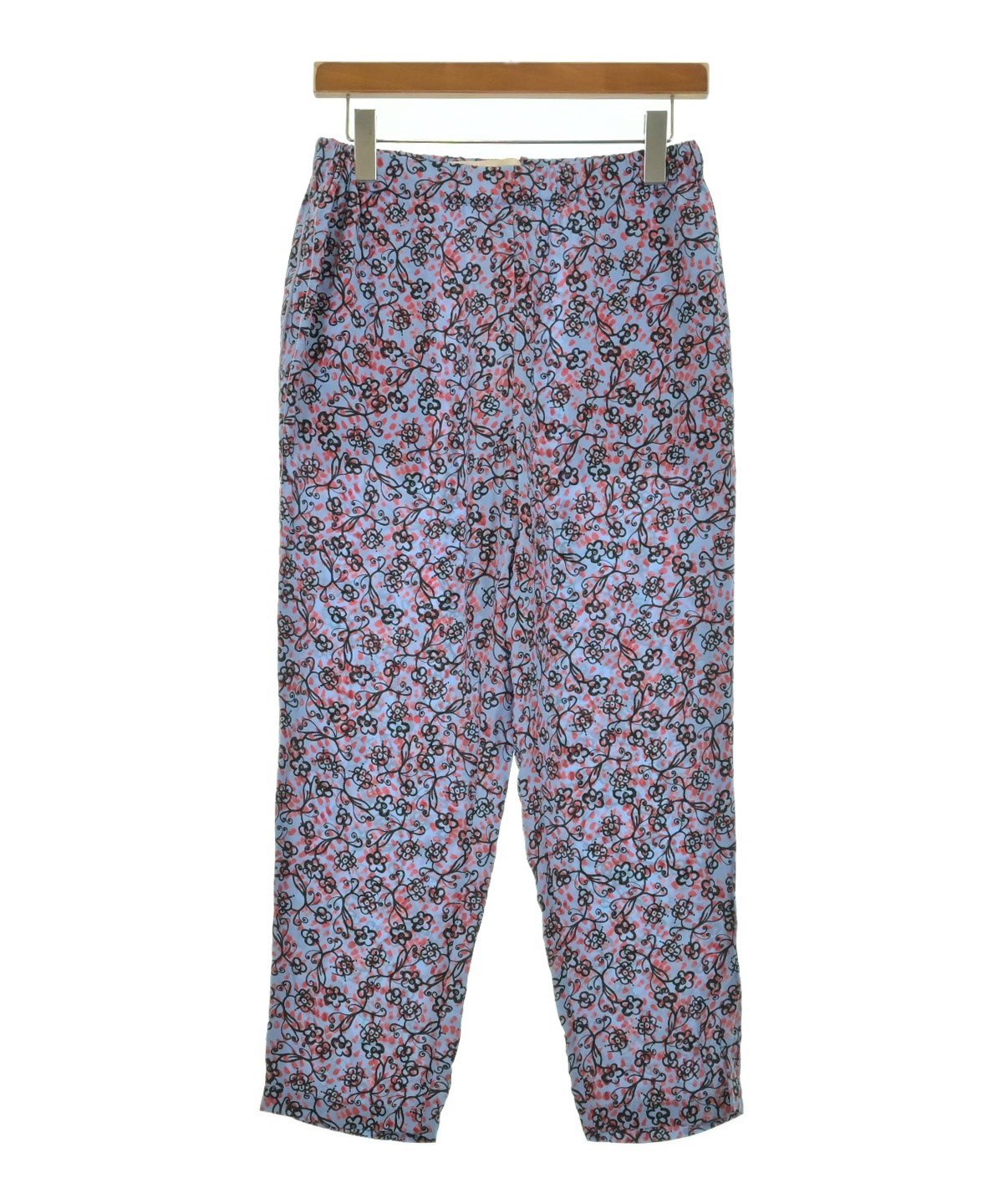 MARNI（マルニ）クロップドパンツ 青 サイズ:42(M位) レディース