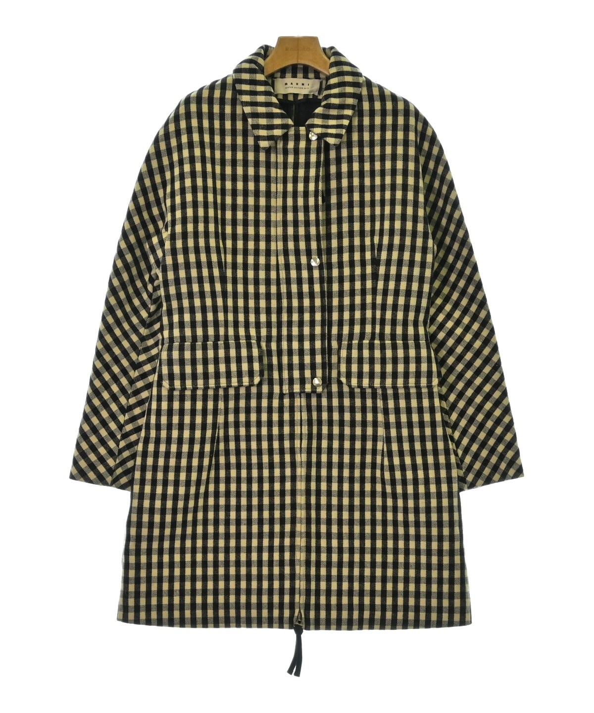 MARNI（マルニ）コート 黒 サイズ:40(M位) レディース/2200535288012