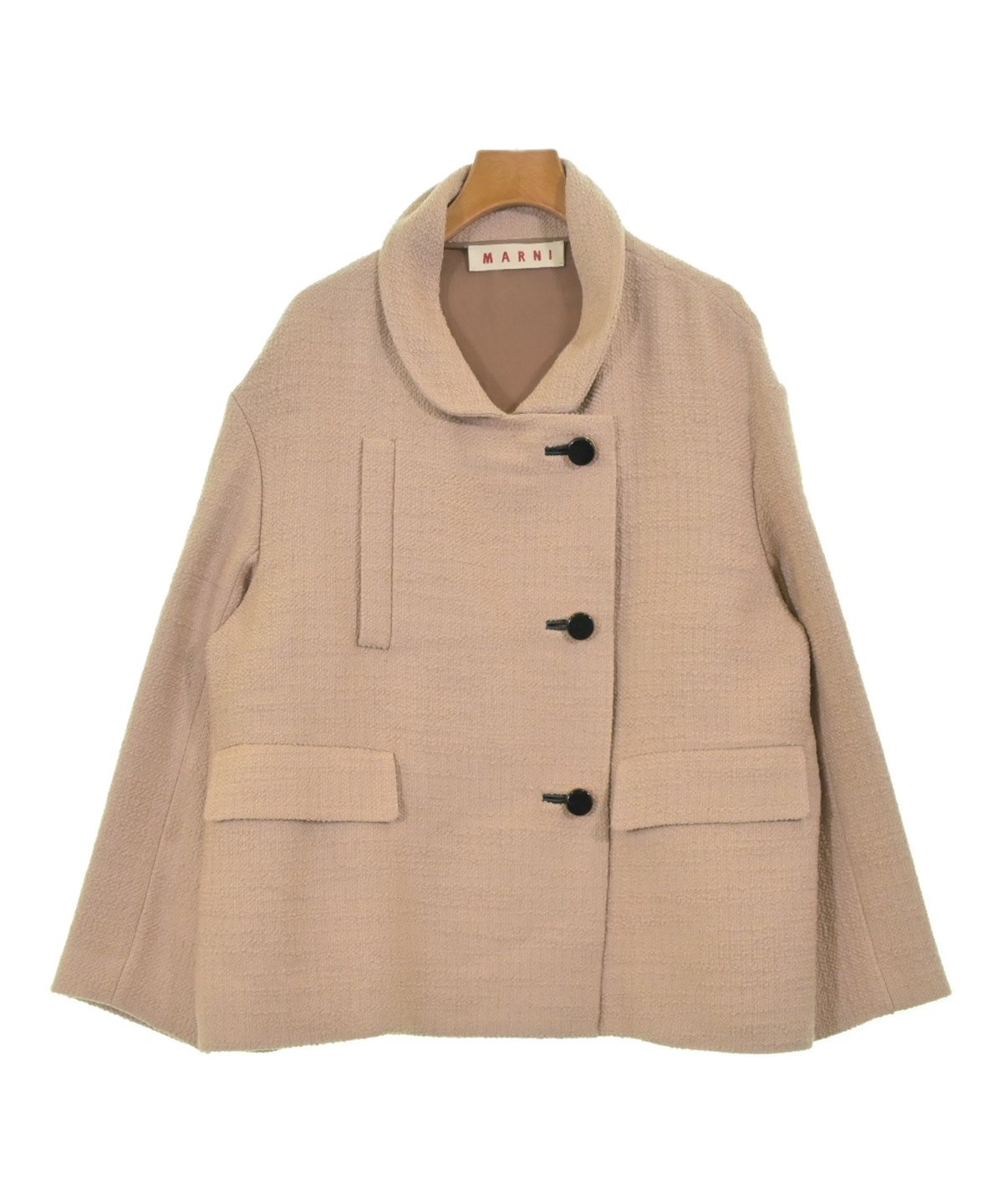 MARNI マルニ ジャケット ベージュ 40(M位) 2108425L0034 MARNI(マルニ)ジャケット ベージュ サイズ:40(M位) レディース