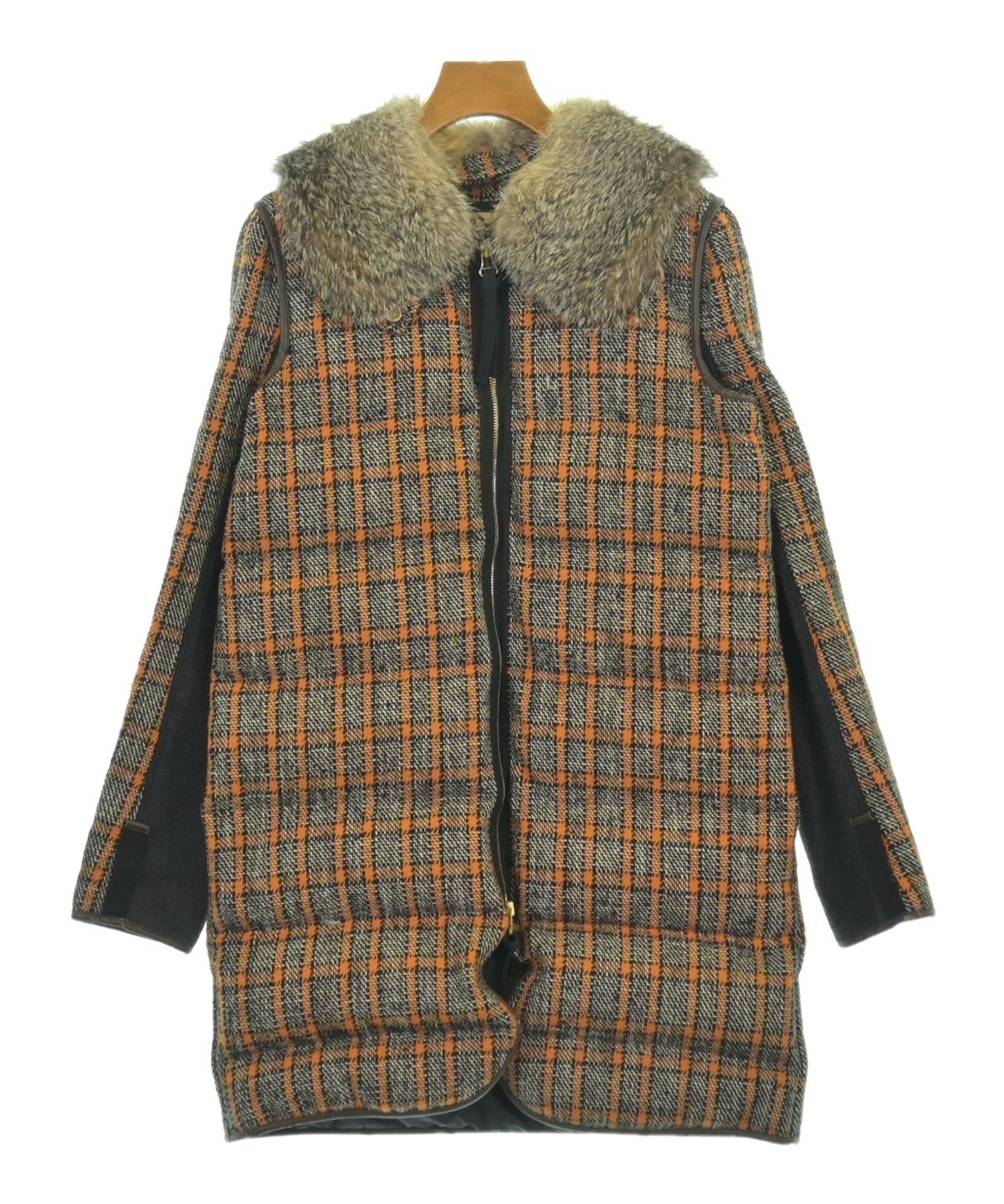 MARNI（マルニ）ダウンコート オレンジ サイズ:38(S位) レディース