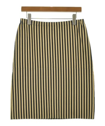 MARNI マルニ ひざ丈スカート こげ茶(総柄) 2108424J0235 MARNI マルニ ひざ丈スカート 40(M位) ベージュxこげ茶(総柄