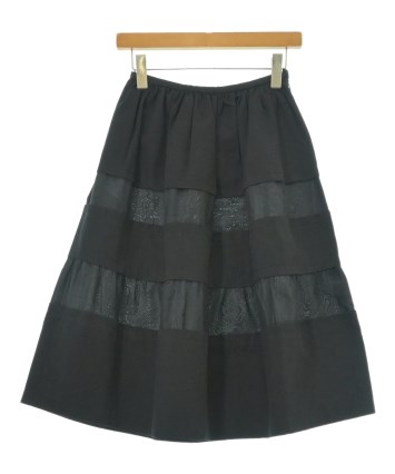 MARNI マルニ ひざ丈スカート グレー 40(M位) 2108424D0252 MARNI（マルニ）ひざ丈スカート 黒 サイズ:38(S位) レディース