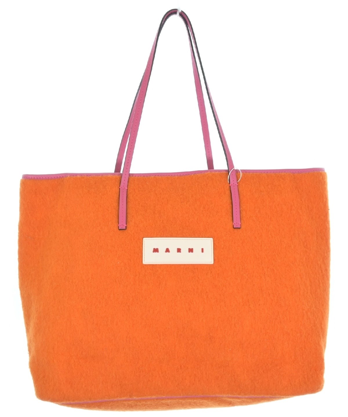 【8/6まで販売】MARNI オレンジ トートバッグ MARNI（マルニ）トートバッグ オレンジ サイズ:- レディース