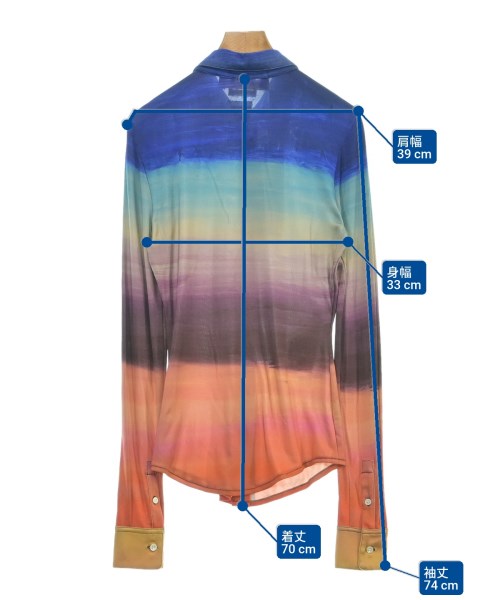 MARNI（マルニ）カジュアルシャツ 青 サイズ:38(S位) レディース/2200622539027