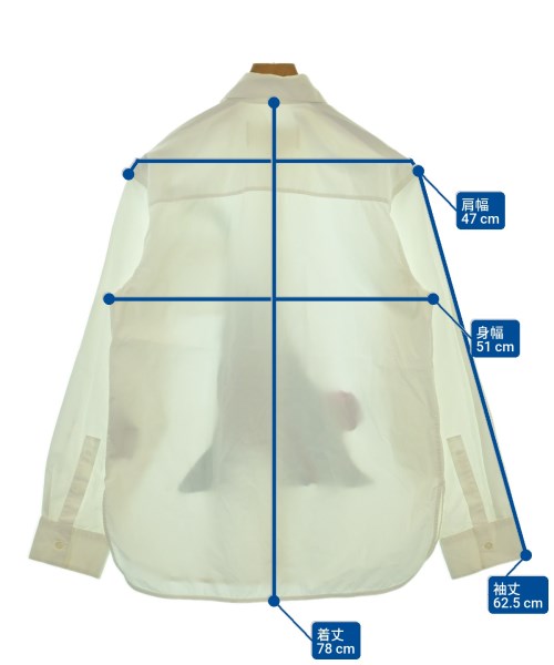 MARNI（マルニ）カジュアルシャツ 白 サイズ:44(L位) メンズ/2200622701035