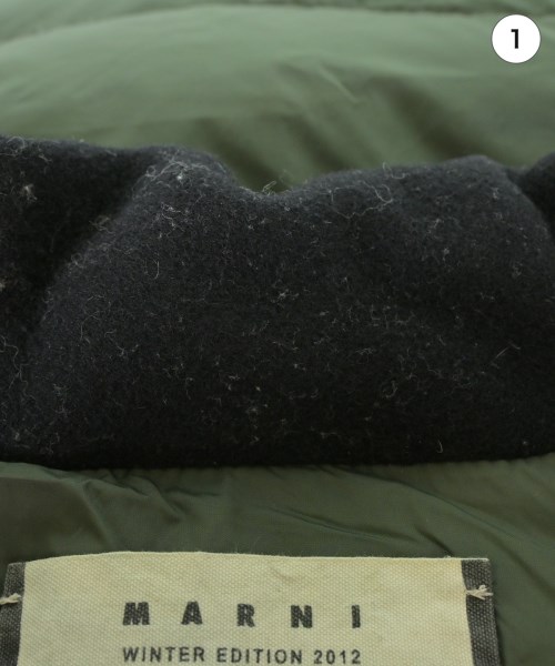 MARNI（マルニ）ダウンコート 緑 サイズ:40(M位) レディース/2200622974033