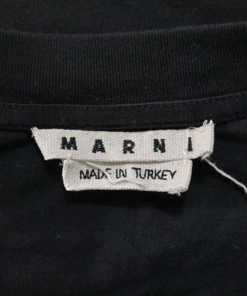 MARNI（マルニ）Tシャツ・カットソー 黒 サイズ:44(S位) メンズ/2200623089088